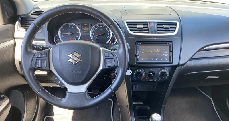 Suzuki Swift cena 42900 przebieg: 76214, rok produkcji 2013 z Krzywiń małe 254